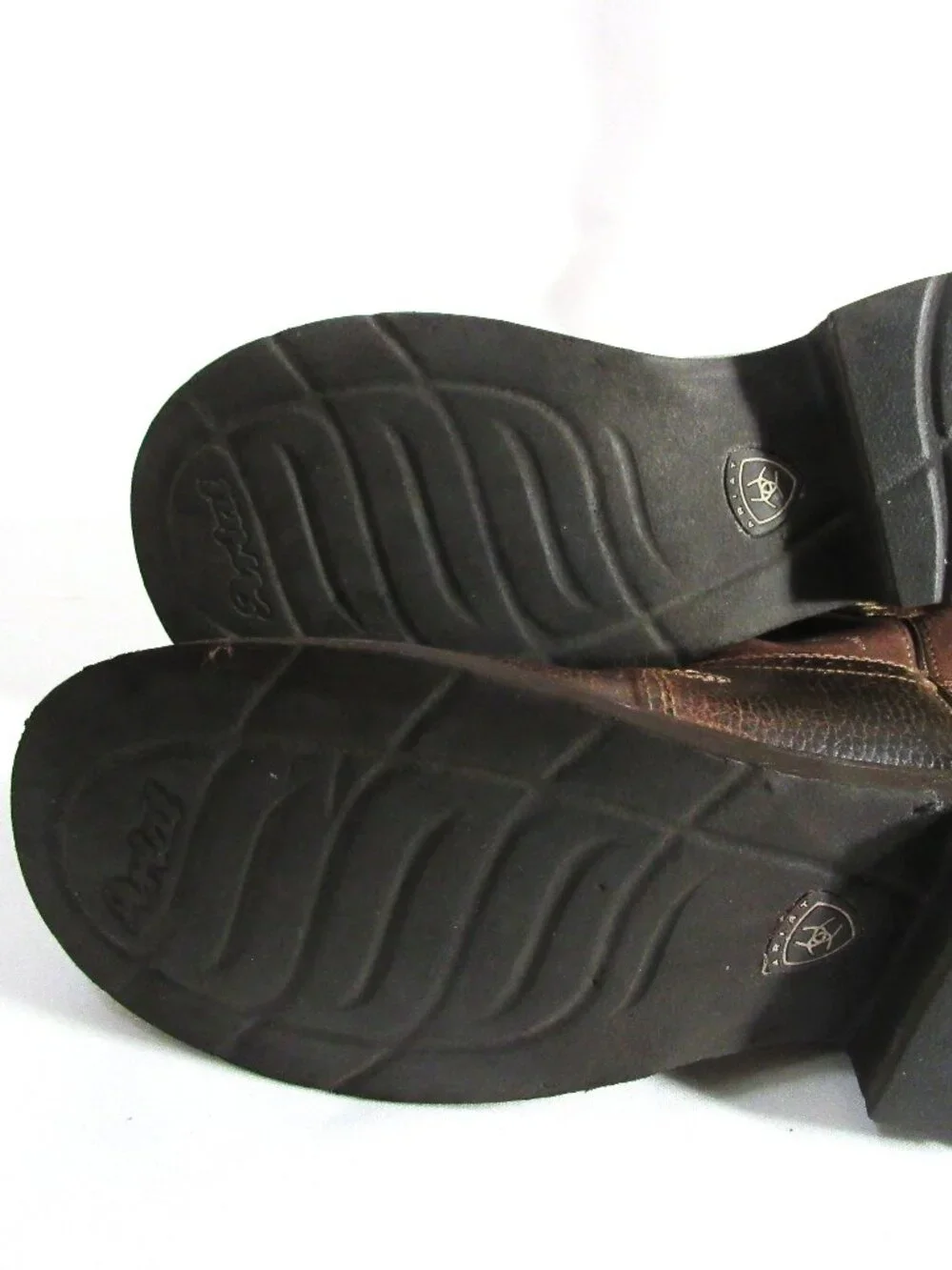 ARIAT WOMEN'S LEATHER BABY PHAT WESTERN BOOTS SIZE 8.5B RUSSET BROWN - Picture 8 of 12